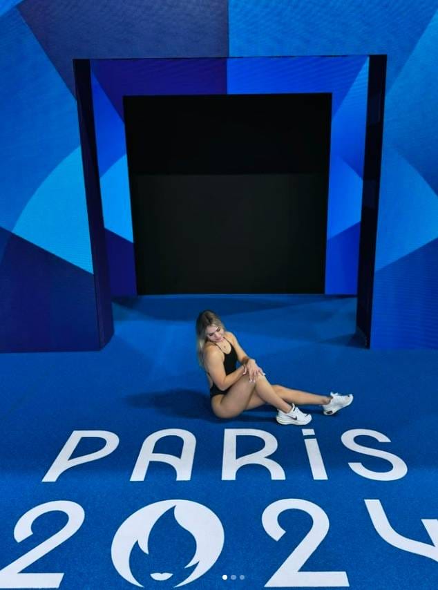 Luana Alonso bei Olympia 2024 - straffe Schenkel