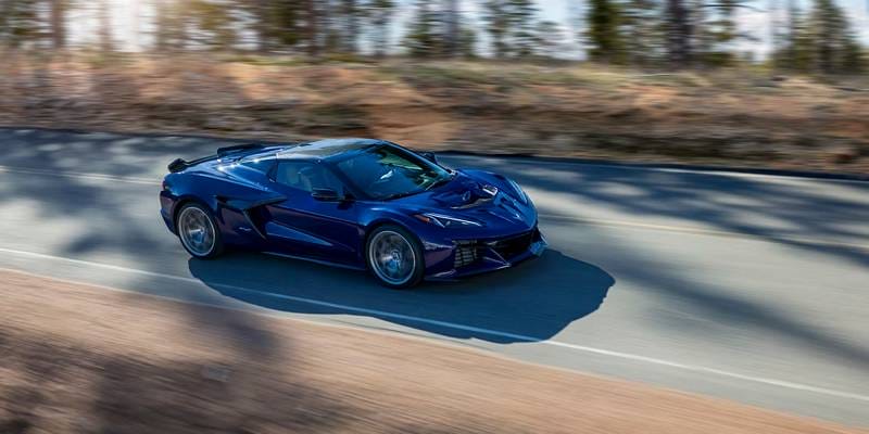 Chevrolet Corvette Blau