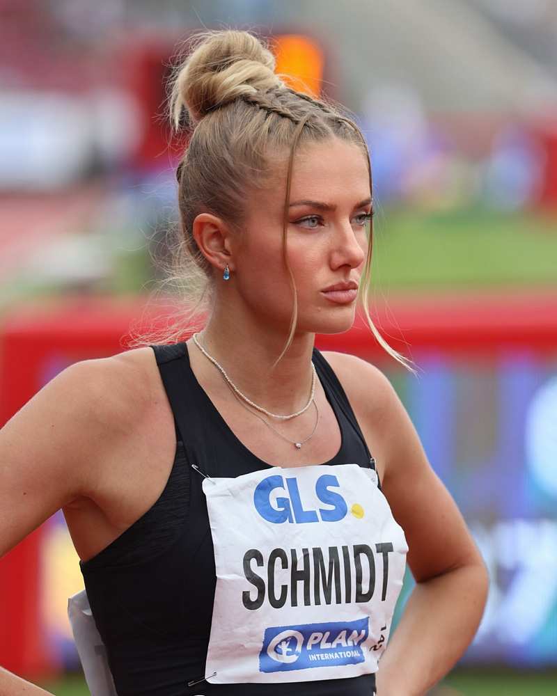 Alicia Schmidt attraktives Gesicht