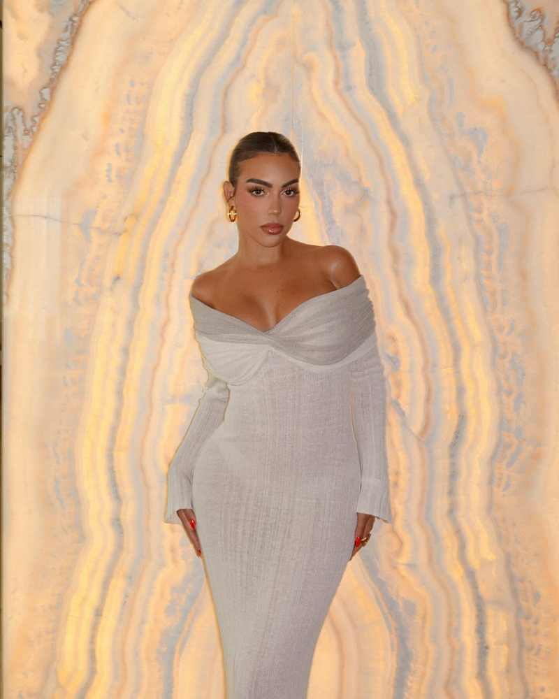 Georgina Rodriguez im Abendkleid
