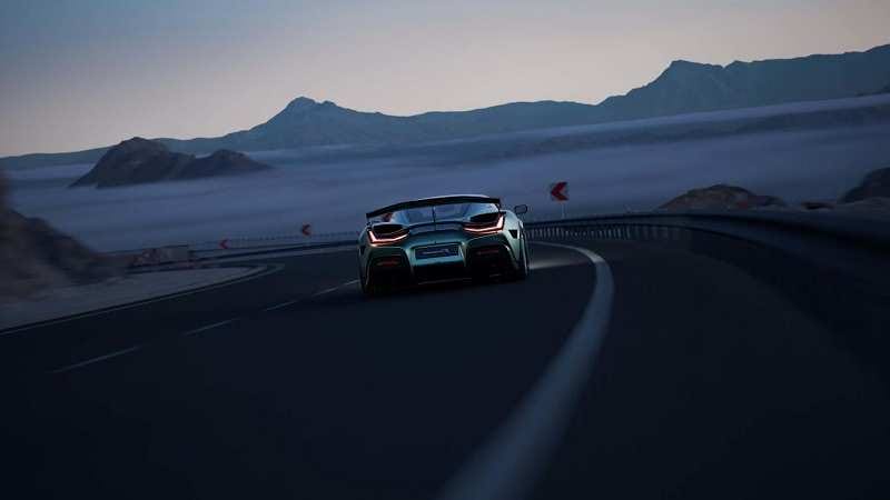 Rimac Nevera R - Heckansicht