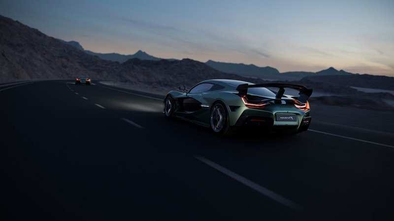 Rimac Nevera R - Verfolgungsfahrt auf dem Highway