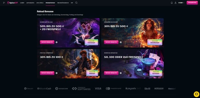 Promotionen in neuen Casinos in Österreich