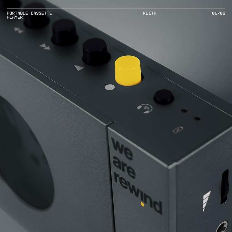 We Are Rewind: Kassettenspieler Detailaufnahme