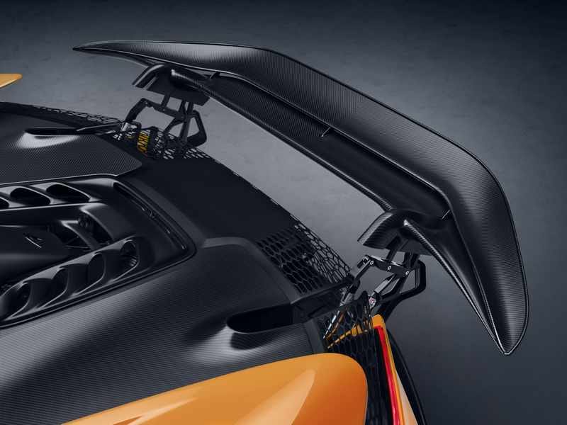McLaren W1 V8 Hybrid-Hypercar Spoiler