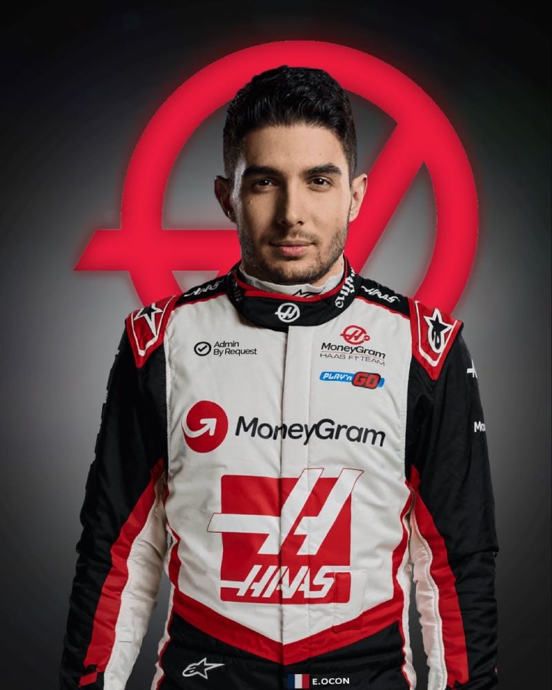 Esteban ocon Haas F1