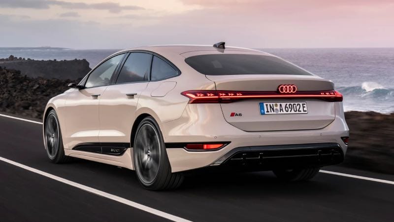 White Audi Sportback
