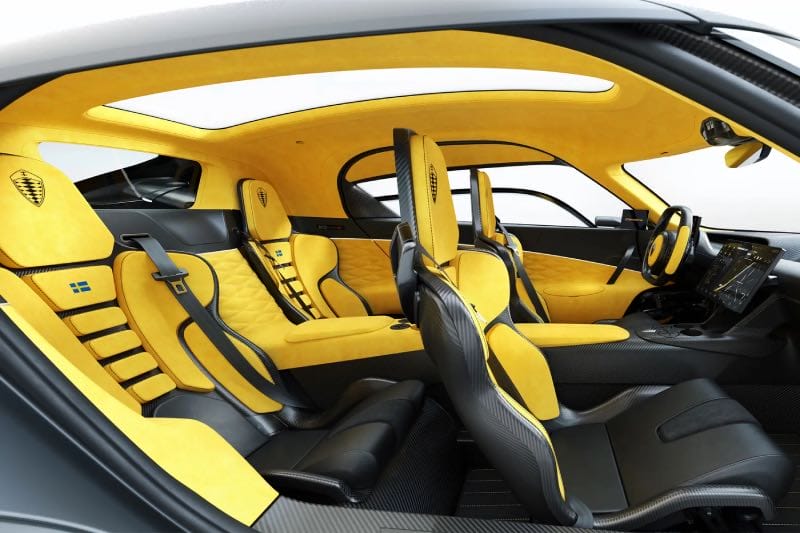 Koenigsegg seats
