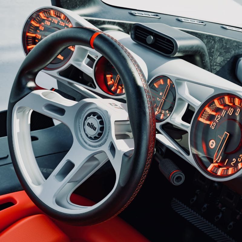 NILU27 steeringwheel