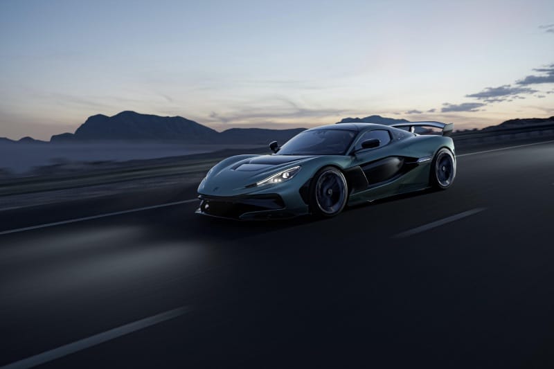 Rimac Nevera R green