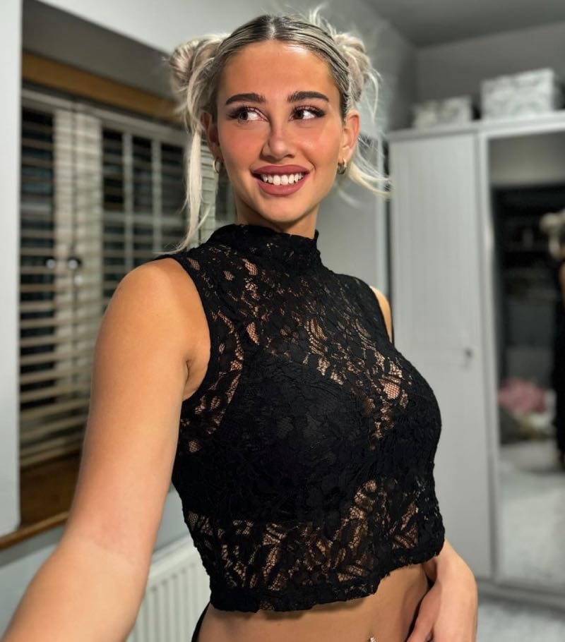 Sophie in black