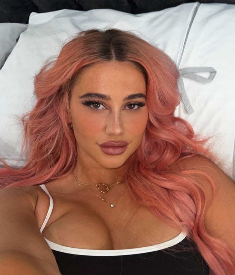 Sophie on bed