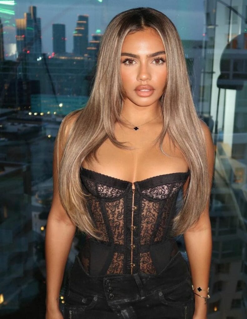 Sexy black lingerie