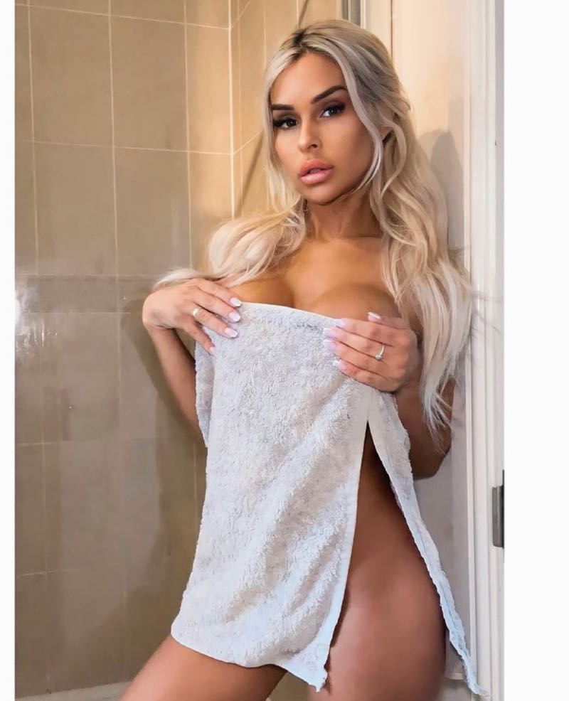 Babe in towel