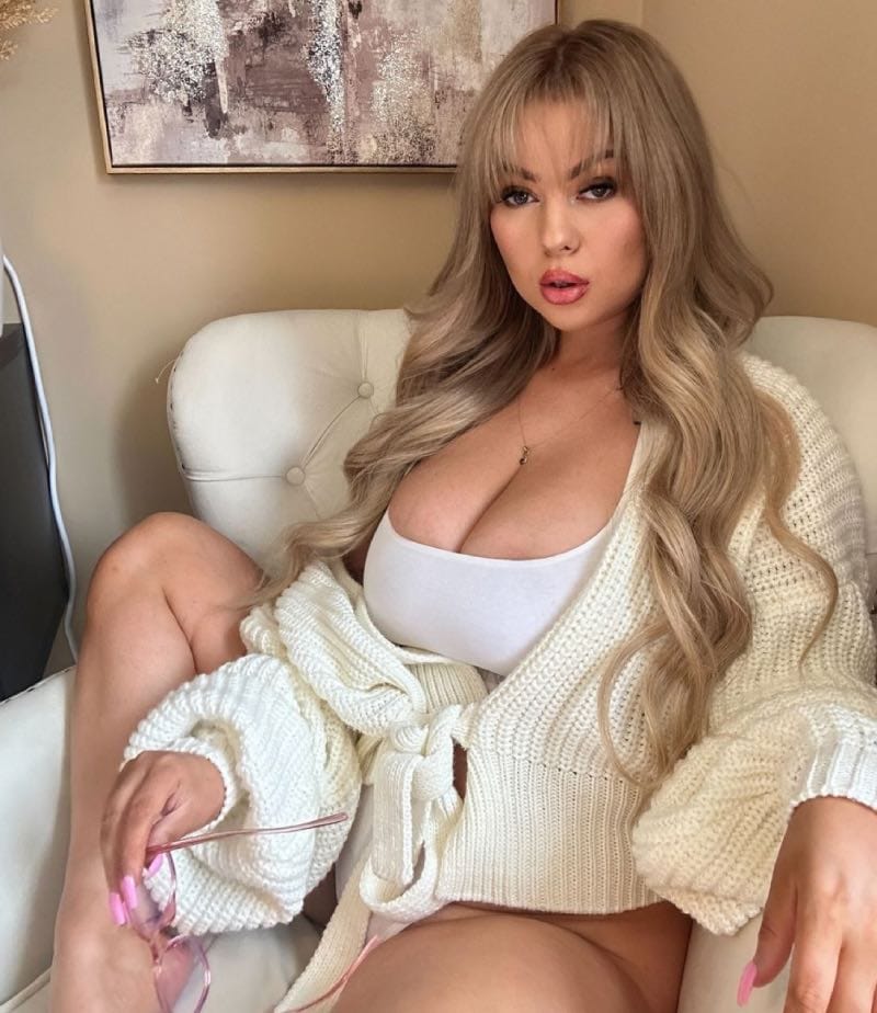 Amirah in white