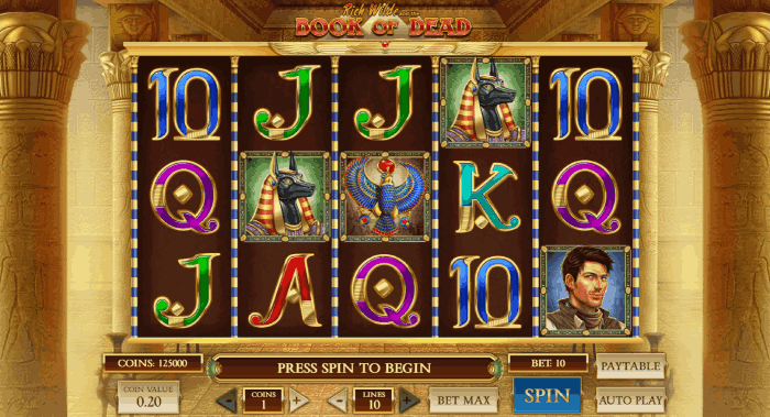 Book of Dead Casino Pokie