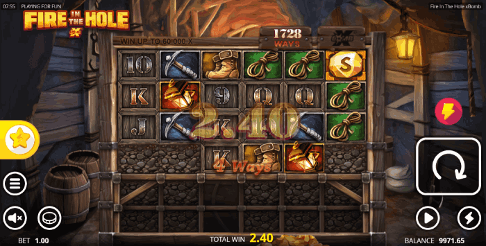 Fire in the Hole xBomb Best Pokie Game