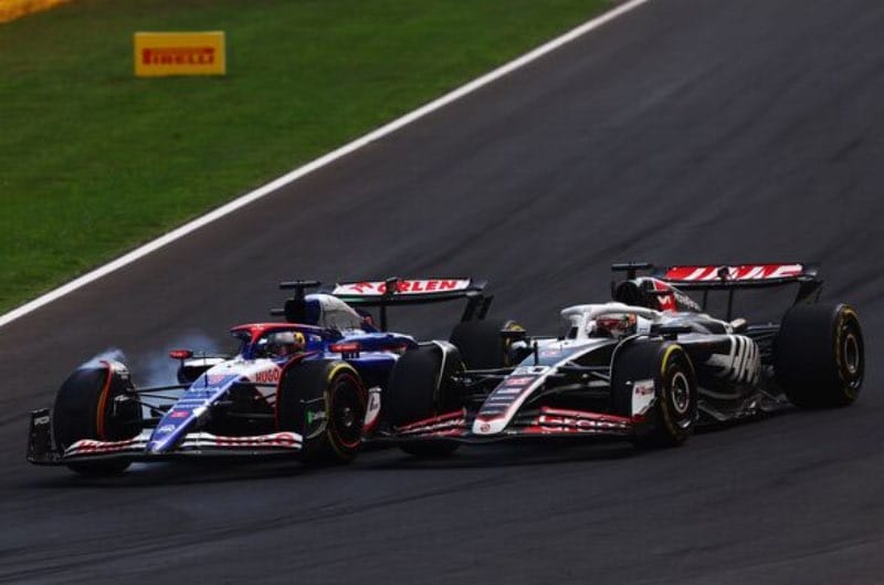 Kevin Magnussen crash