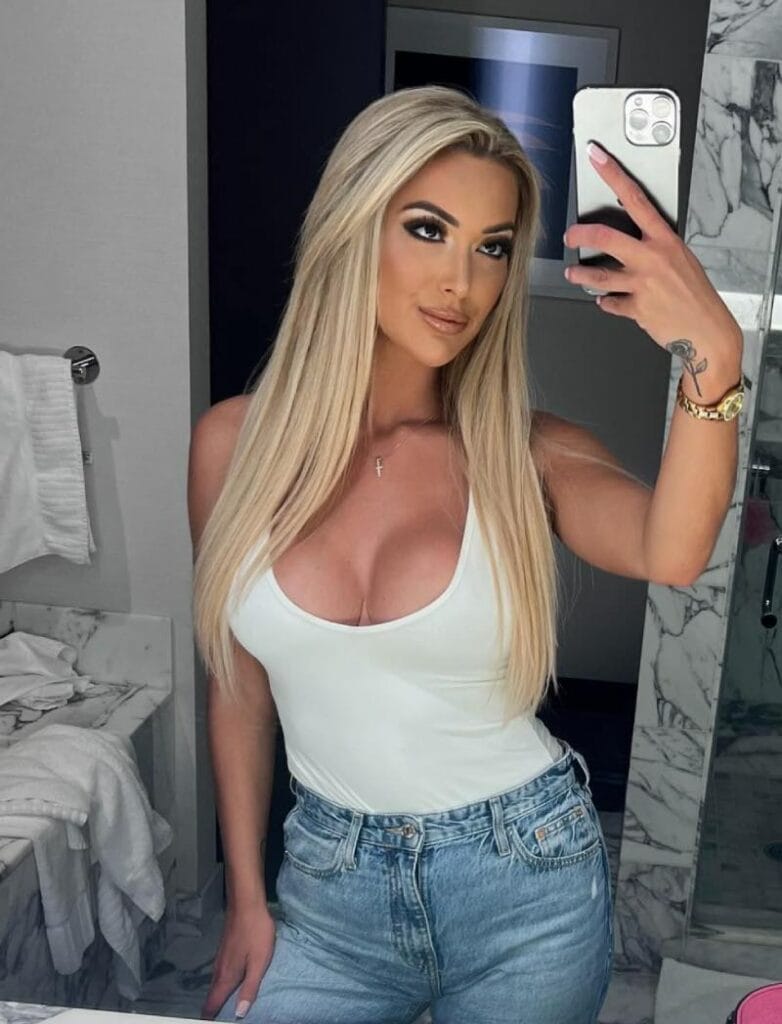 Lauren in white top