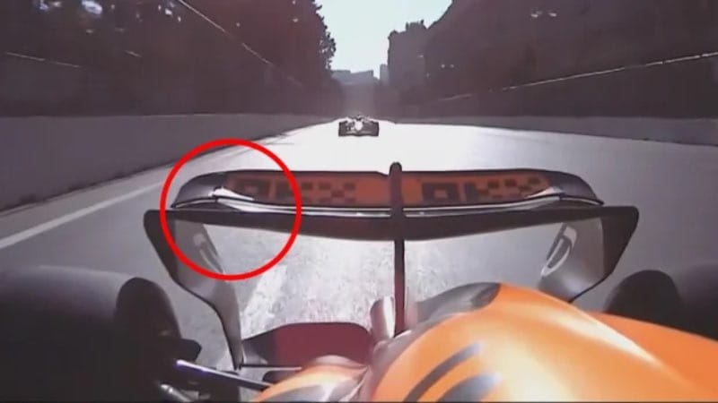 McLaren mini DRS