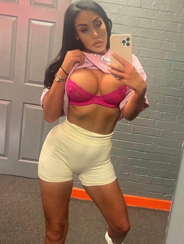 Mila flaunting boobs