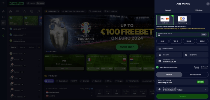 Deposit and bet with no verification in the UK