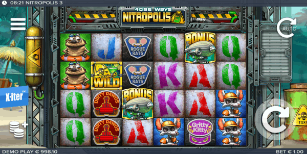 Nitropolis 3 Popular Online Pokie