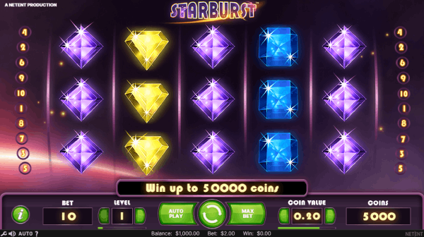 Starburst best Australian pokie