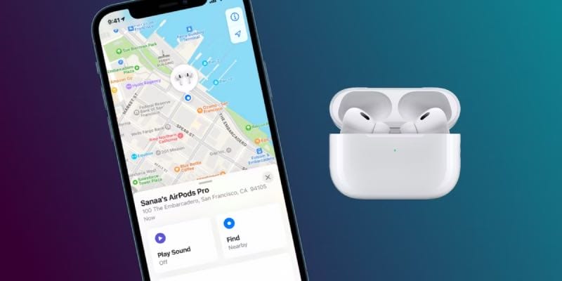 Ferrari AirPods with find my feature