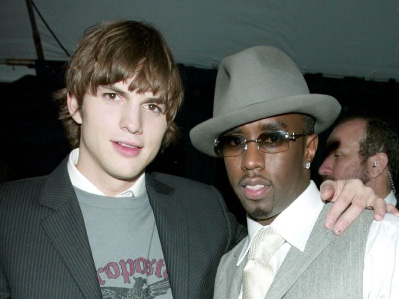Ashton Kutcher and Diddy