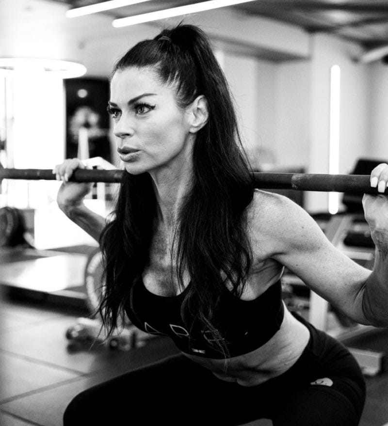 Kim in Gym