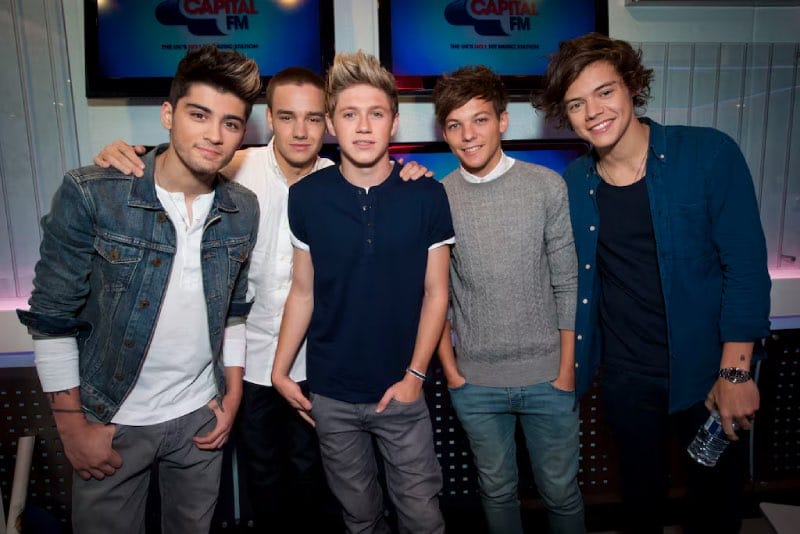 Liam Payne and band