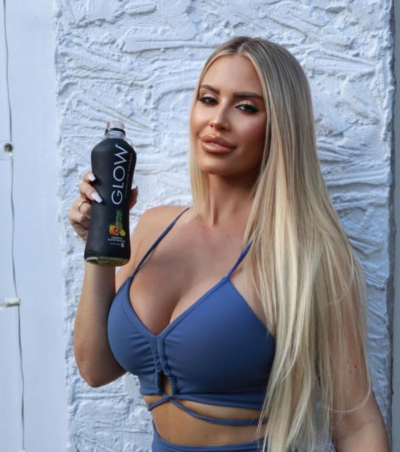 Maddie in blue