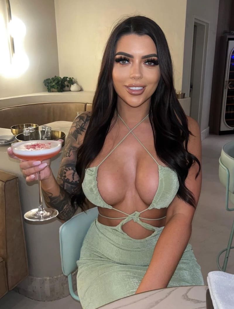 Sexy Stephanie in dress