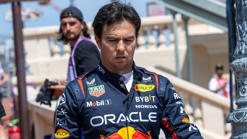 Sergio Perez mad