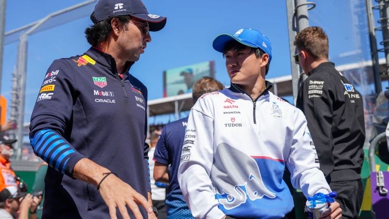 Yuki and Sergio Perez