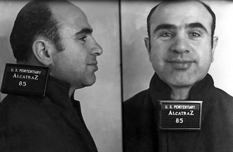 Al Capone Alcatraz photo