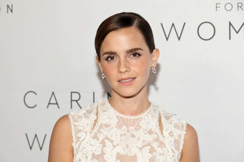 Emma Watson in white