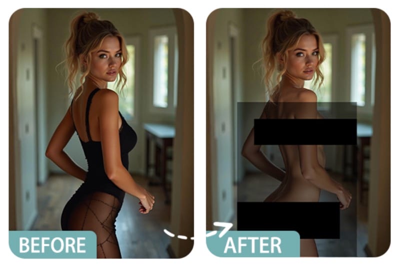 Ai bots remove clothes problem!
