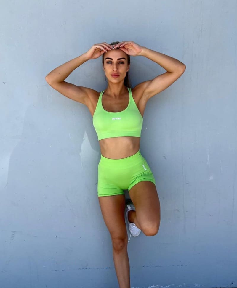 Tamara in green