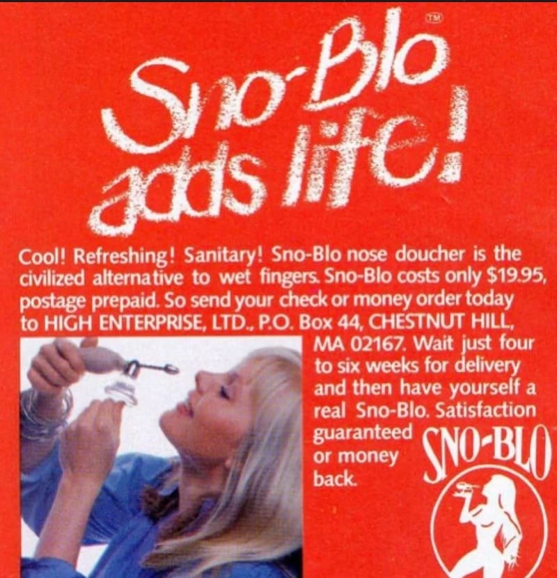 Modern cocaine applicatior