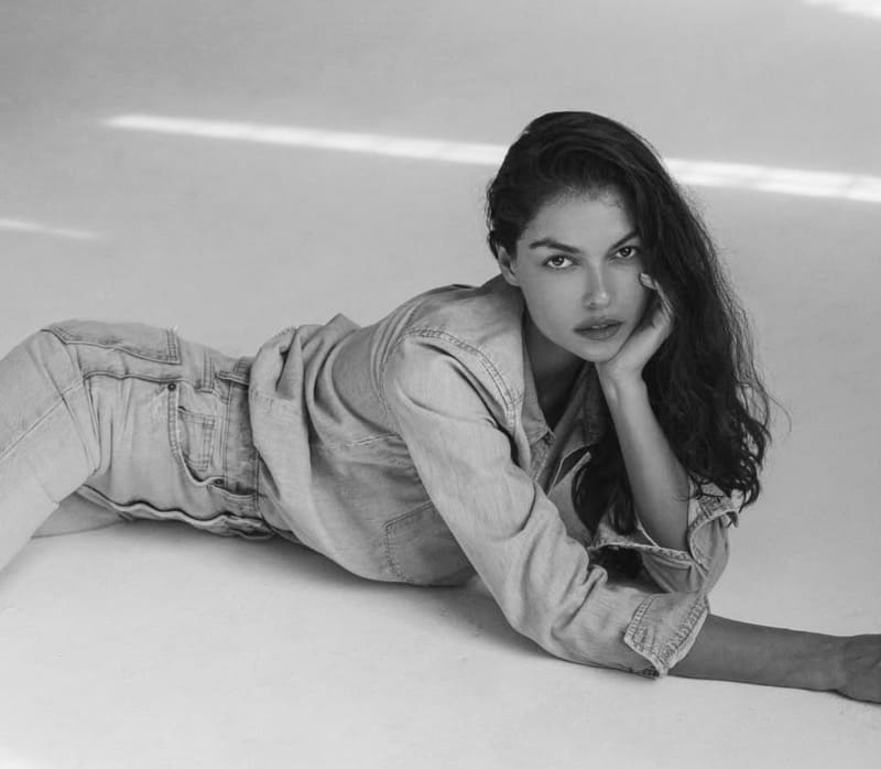 Eliza on floor
