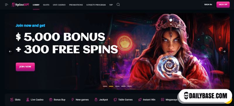 SpinsUp Screenshot
