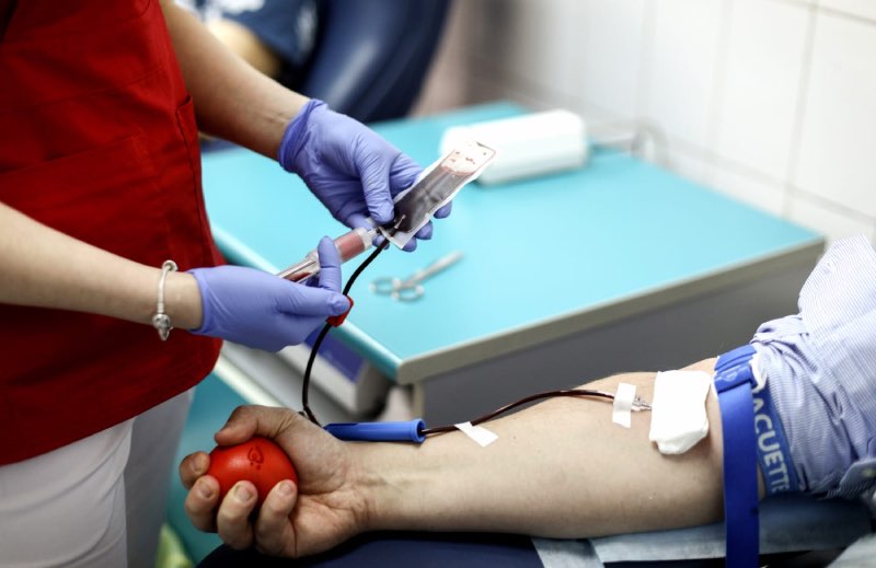 Donating Blood James Harrison