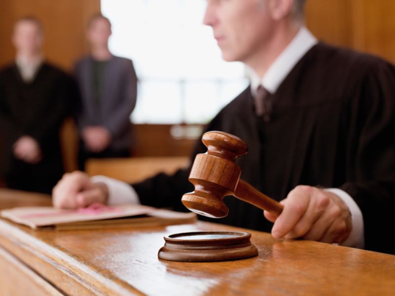 Judge in court as a high paying job