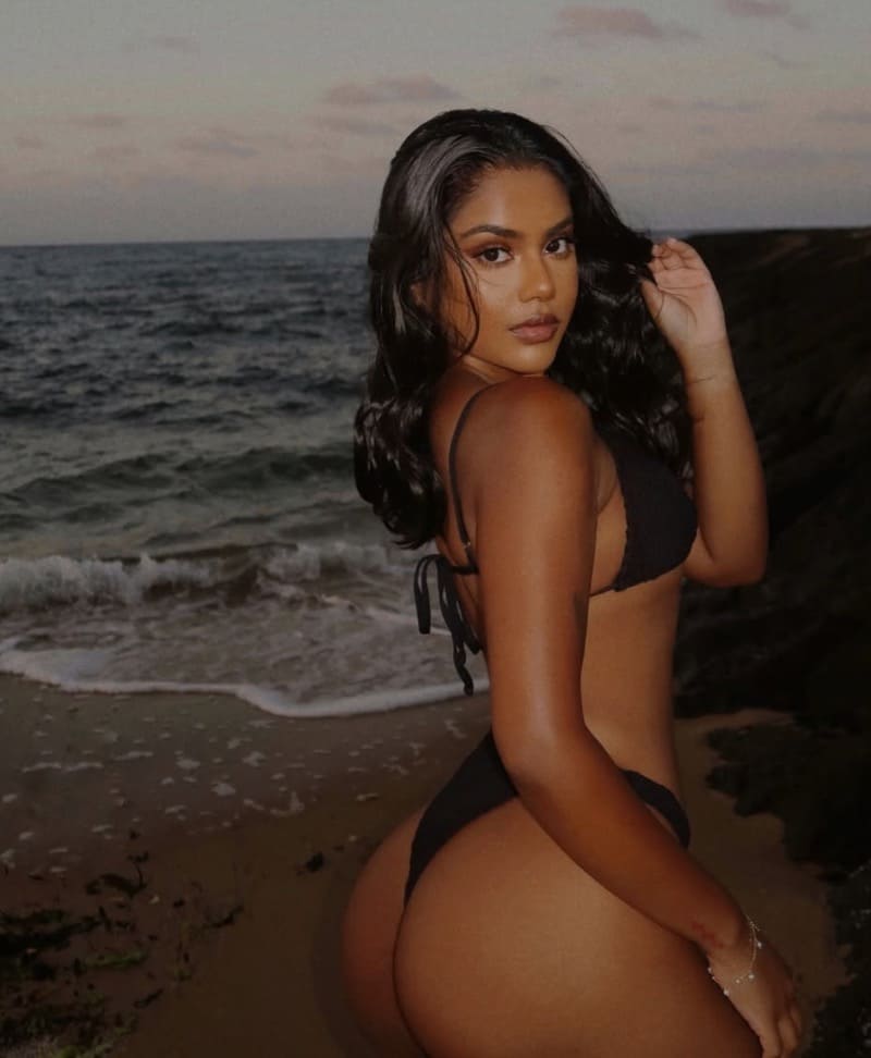 Sexy woman in bikini