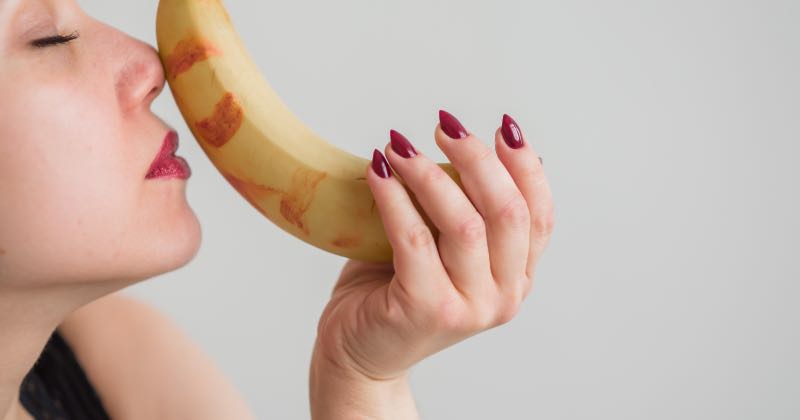 Oral Sex on banana