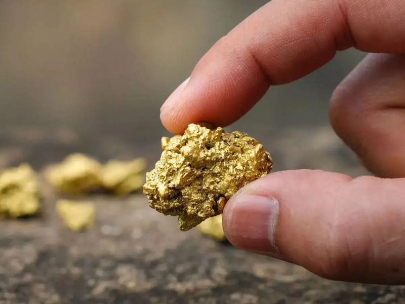 Person found gold