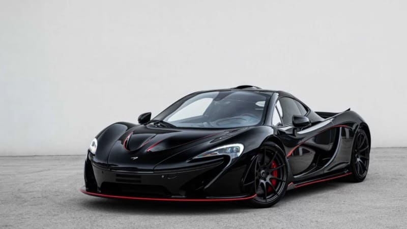 Black mclaren holy trinity
