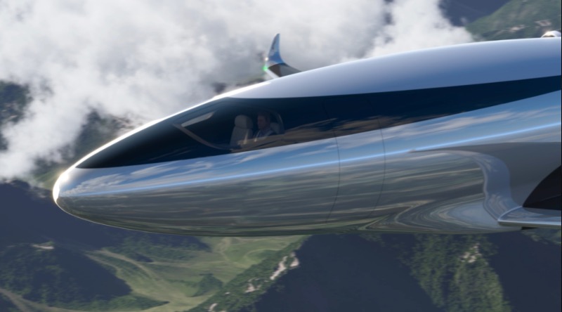 New Windowless Jet